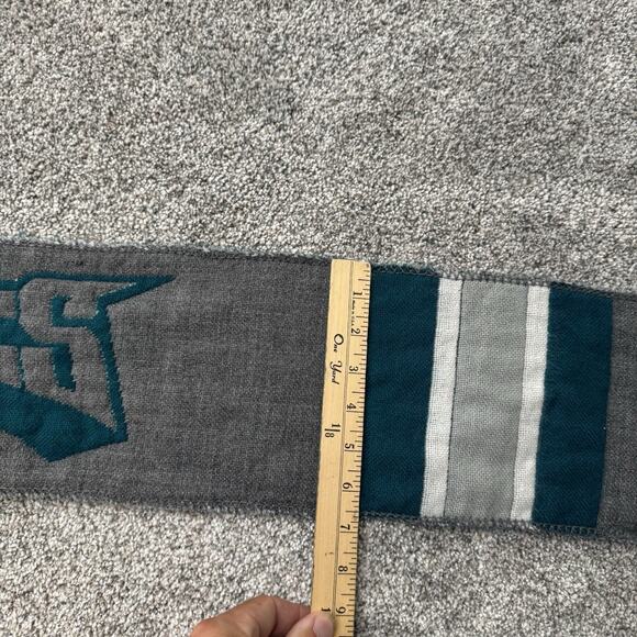 Philadelphia Eagles NFL FOCO Big Logo Reversible Scarf Winter - Picture 2 of 7